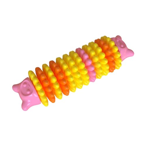Kauspielzeug für Hunde, langlebiges Kauspielzeug für Hunde, Gummi-Hundespielzeug in Raupenform, sichere bissfeste Zahnreinigung und Zahnfleischmassage, flexibles, süßes Haustierspielzeug für Höfe, Häu Kauspielzeug für Hunde, langlebiges Kauspielzeug für Hunde, Gummi-Hundespielzeug in Raupenform, sichere bissfeste Zahnreinigung und Zahnfleischmassage, flexibles, süßes Haustierspielzeug für Höfe, Häu von Bbbabeslk