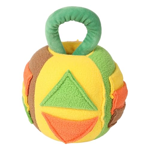 Plüsch-Quietschball-Hundespielzeug,Quietschende Hundebälle - Süßes Hunde-Puzzle-Spielzeug, Gehirntraining, Leckerli-Spender - Weiches, quietschendes Puzzle, Gehirntraining, Leckerli-Spender, interakti Plüsch-Quietschball-Hundespielzeug,Quietschende Hundebälle - Süßes Hunde-Puzzle-Spielzeug, Gehirntraining, Leckerli-Spender - Weiches, quietschendes Puzzle, Gehirntraining, Leckerli-Spender, interakti von Bbbabeslk