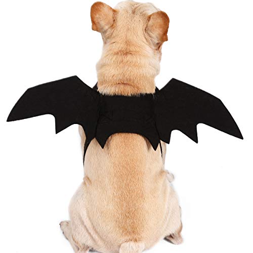 BbearT® Halloween-Kleidung für Tiere, aus Filzstoff, Fledermausflügel, für Hunde, Katzen, verschiedene Größen von BbearT