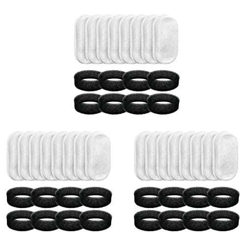Bdfhjln 24 x Filter für Katzen bis für Haustiere, mit einstellbarer Durchflussmenge von 108 Oz/3,2 l und 67 Oz/2 l, für Katzen Bdfhjln 24 x Filter für Katzen bis für Haustiere, mit einstellbarer Durchflussmenge von 108 Oz/3,2 l und 67 Oz/2 l, für Katzen von Bdfhjln