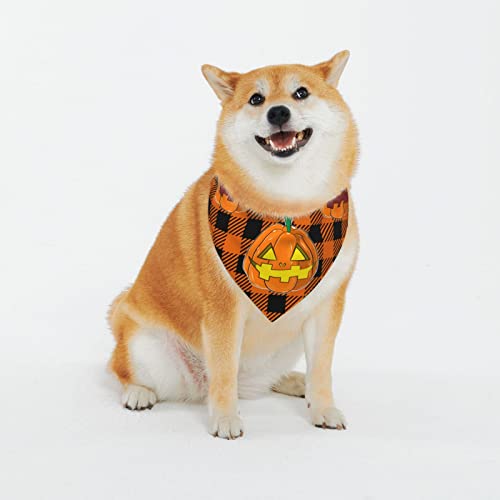 Happy Halloween Hundehalstuch, niedlich, weiche Baumwolle, für Welpen, Katzen, waschbar, tägliches Taschentuch, bequemes Geschenk, verstellbares Zubehör, Größe XL, 3 Stück Happy Halloween Hundehalstuch, niedlich, weiche Baumwolle, für Welpen, Katzen, waschbar, tägliches Taschentuch, bequemes Geschenk, verstellbares Zubehör, Größe XL, 3 Stück von BdgWKseH