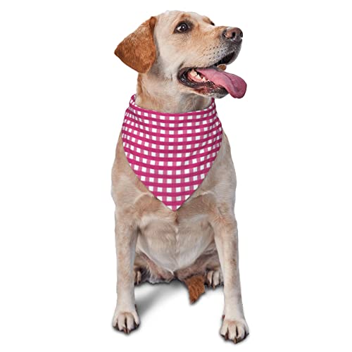 Hundehalstuch, Dreieckstuch mit Glitzer, Flanell, dicke Baumwolle, für kleine, mittelgroße und große Hunde und Katzen, Rosa / Violett Hundehalstuch, Dreieckstuch mit Glitzer, Flanell, dicke Baumwolle, für kleine, mittelgroße und große Hunde und Katzen, Rosa / Violett von BdgWKseH