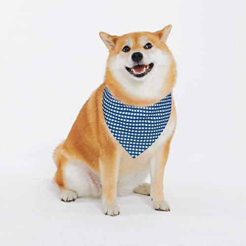 Hundehalstuch, kariert, weich, Baumwolle, waschbar, für den täglichen Gebrauch, bequemes Geschenk, verstellbares Zubehör, Größe L Hundehalstuch, kariert, weich, Baumwolle, waschbar, für den täglichen Gebrauch, bequemes Geschenk, verstellbares Zubehör, Größe L von BdgWKseH