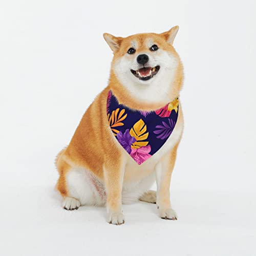 Hundehalstuch, niedlich, weiche Baumwolle, für Welpen, Katzen, waschbar, tägliches Taschentuch, bequemes Geschenk, verstellbares Zubehör, Größe XL, Violett und Grün Hundehalstuch, niedlich, weiche Baumwolle, für Welpen, Katzen, waschbar, tägliches Taschentuch, bequemes Geschenk, verstellbares Zubehör, Größe XL, Violett und Grün von BdgWKseH