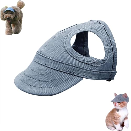 Outdoor-Sonnenschutzhaube für Hunde, verstellbarer Hunde-Sonnenschutz, Baseballmütze mit Nackenband, Haustier-Baseballkappe, Sonnenhut mit Ohrlöchern, für Hunde und Katzen Outdoor-Sonnenschutzhaube für Hunde, verstellbarer Hunde-Sonnenschutz, Baseballmütze mit Nackenband, Haustier-Baseballkappe, Sonnenhut mit Ohrlöchern, für Hunde und Katzen von Bduttlefish