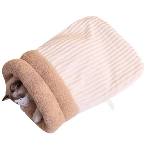 Winterschlafsack Haustier Daunenschlafsack Nest Niedlich PP Und Warm Halbgeschlossene Tasche Bequem Groß H1H8 M/L Design Baumwolle Winterschlafsack Haustier Daunenschlafsack Nest Niedlich PP Und Warm Halbgeschlossene Tasche Bequem Groß H1H8 M/L Design Baumwolle von Bduttlefish
