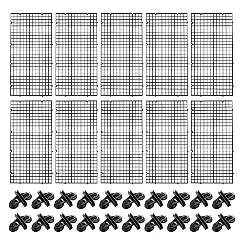 Be In Your Mind 10 Stück Aquarium Teiler Isolation Tafel Trennwand Separator Schwarz Mischzucht Fische Kampf Fernhalten von Be In Your Mind