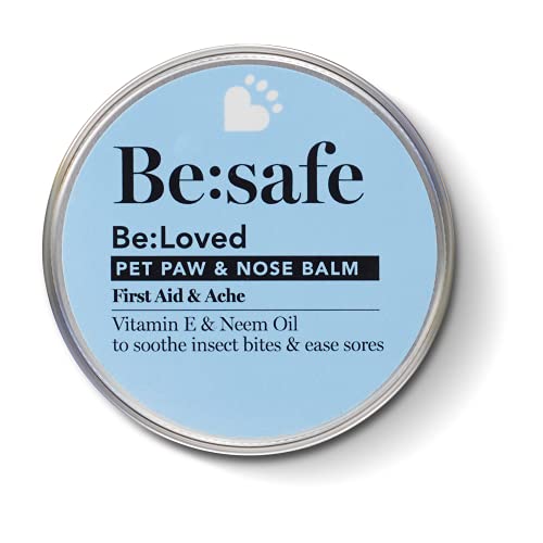 Be:Loved Balsam als Pfotenpflege und Pfotenschutz, schützend, regenerierend, beruhigend, Pfotenbalsam als Pflege, Sonnenschutz/Sonnencreme für Pfoten und Nasen bei Hund und Katze. von Be:Loved