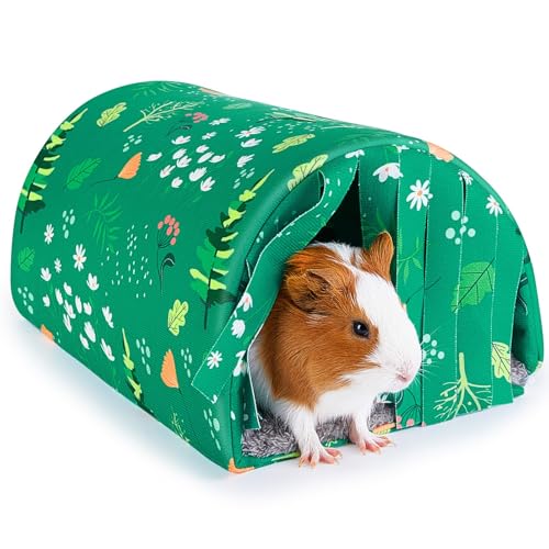 BeBeJoJo Meerschweinchen Bett Kuschelhöhle Höhle Waschbar Kaninchen Kuschelhöhle für Hamster Kaninchen Igel Chinchilla Bartagamen und Frettchen von BeBeJoJo