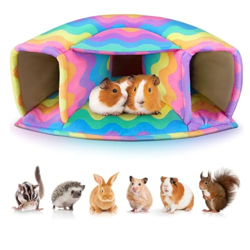 BeBeJoJo Meerschweinchen Bett, Meerschweinchen Versteck, Meerschweinchen Höhle Haus für Frettchen Igel Chinchilla von BeBeJoJo
