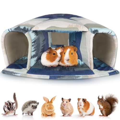 BeBeJoJo Meerschweinchen Bett, Meerschweinchen Versteck, Meerschweinchen Höhle Haus für Frettchen Igel Chinchilla von BeBeJoJo