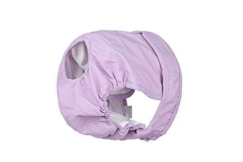 BePetMia Waschbare Windeln für Hunde, Hygiene-Unterhose für Läufigkeit, 5 Größen XS bis XL (L: 48-65cm, Lila) von BePetMia