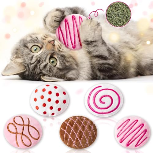 BeYumi Valentinstag Catnip-Spielzeuge Katzen - 5teiliges Schokoladen-Pralinéen-Inspiration Spielzeugset Hauskatzen Weiche Plush-Katzen-Versorgungsartikel Kau- Und Spielzeugset Kätzchen Erwachsene BeYumi Valentinstag Catnip-Spielzeuge Katzen - 5teiliges Schokoladen-Pralinéen-Inspiration Spielzeugset Hauskatzen Weiche Plush-Katzen-Versorgungsartikel Kau- Und Spielzeugset Kätzchen Erwachsene von BeYumi