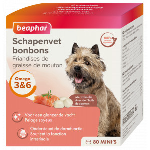 Beaphar Beaphar Schaffett Mini-Bonbons mit Lachs 2 Packungen von Beaphar