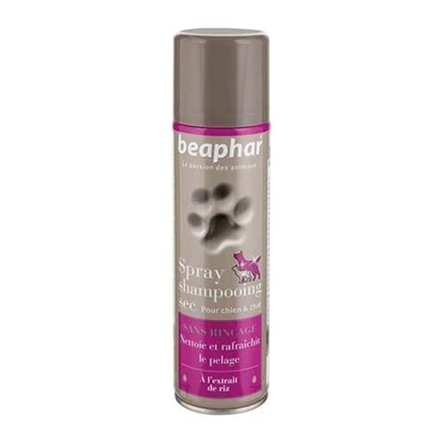 Beaphar Trockenshampoo-Spray ohne Ausspülen mit Reis-Extrakt für Hunde und Katzen 250 ml Beaphar Trockenshampoo-Spray ohne Ausspülen mit Reis-Extrakt für Hunde und Katzen 250 ml von Beaphar