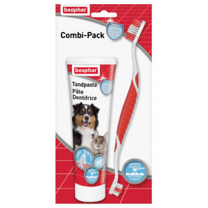 Beaphar Zahnpasta & Zahnbürste für Hund und Katze Combipack Beaphar Zahnpasta & Zahnbürste für Hund und Katze Combipack von Beaphar