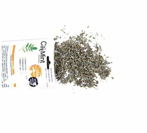 Bearlink Katzenminze Catnip getrocknete Minze für Katzenspielzeug Kratzbaum 5g von Bearlink