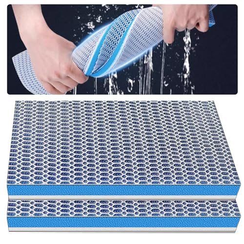 2 Stück 8D Filterwatte Aquarium, 11 x 25 x 2CM Filtermatte Aquarium, Biochemischer Füllstoff Wabenstruktur, Mehrfachfiltration, Leicht Zu Reinigen, Geeignet zum Filtern von Schmutz in Aquarien 2 Stück 8D Filterwatte Aquarium, 11 x 25 x 2CM Filtermatte Aquarium, Biochemischer Füllstoff Wabenstruktur, Mehrfachfiltration, Leicht Zu Reinigen, Geeignet zum Filtern von Schmutz in Aquarien von Beatific