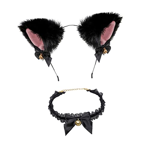 Beatifufu 1 Satz Katzenohr-stirnbandkragen Glocken Kätzchen Ohr Kopfbedeckung Pelz-katzenohr-stirnbänder Fuchs Haarband Tierisches Kopfband Fuchspelz Fräulein 5cm Plüsch Stoff Dropshipping Beatifufu 1 Satz Katzenohr-stirnbandkragen Glocken Kätzchen Ohr Kopfbedeckung Pelz-katzenohr-stirnbänder Fuchs Haarband Tierisches Kopfband Fuchspelz Fräulein 5cm Plüsch Stoff Dropshipping von Beatifufu