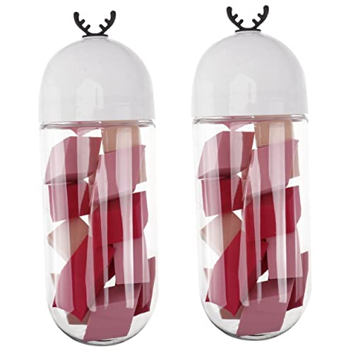 Beatifufu 2 Kartons à 15 Stück Beauty-Ei Applikator-Puff Mischen Make-up-applikator Make-up-Schaum Gesichtsschwammpads Nass Und Trocken Hydrophiles Polyurethan Make-up-entferner-pad Beatifufu 2 Kartons à 15 Stück Beauty-Ei Applikator-Puff Mischen Make-up-applikator Make-up-Schaum Gesichtsschwammpads Nass Und Trocken Hydrophiles Polyurethan Make-up-entferner-pad von Beatifufu