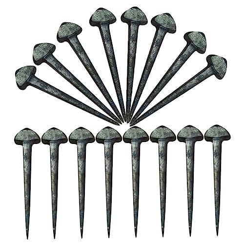 Beatifufu Professionelles Hufeisennagel-Set 50 Stück Bremsbeläge hinten Hufnägel von Beatifufu