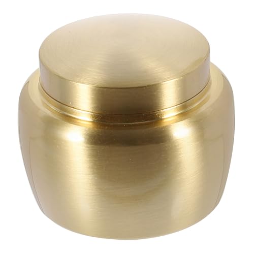 Beatifufu Kupfer Aufbewahrungsdose Luftdicht Versiegelt Mini Vorratsbehälter Vielseitig Für Asche Räucherpulver Schmuck Teeblätter Dekorativ Geschenk Für Zuhause Und Friedhof von Beatifufu