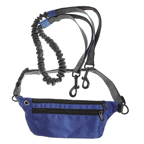 Beaupretty 1 Satz Bauchtasche Mit Kordelzug Gehleine Hände Fahrradleine Für Hunde Laufzubehör Für Damen Laufende Hundeleine Fahrrad-hundeleine Hund Läuft Gürtel Haustierzubehör Fräulein Nylon von Beaupretty