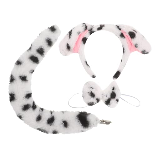 Beaupretty 1 Satz Cosplay Hundekostüm Plüsch Hundeohren Haarreif Tier Fliege für Frauen Niedliches Kostümzubehör für Partys Fotografie Cosplay Veranstaltungen von Beaupretty
