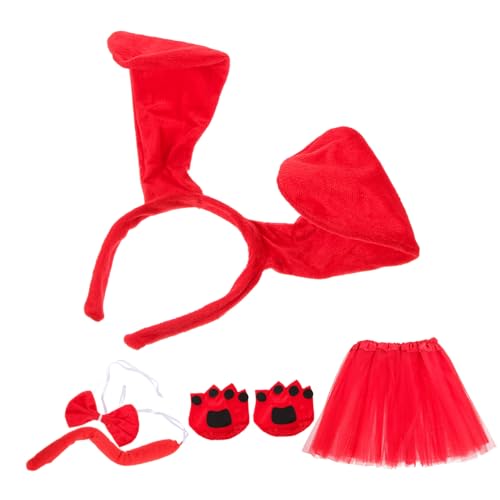 Beaupretty 1 Satz Dachshund Hundestirnband -Set dekoratives Hundekostüm Halloween-Hündchenkostüm Tierkostüm Hundekostüm für verschleißfestes Welpenkostüm Hundekostüme Stoff von Beaupretty