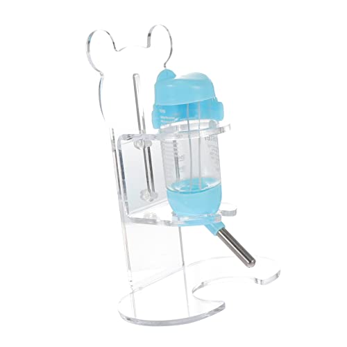 Beaupretty 1 Satz Hamster Flaschenhalter Haustierkiste Wasserflasche Hamstertränke Kaninchenkäfig Wasserspender Trinkbrunnen Für Hamster Wasserspender Hamster Acryl Trinkflasche Mit Basis von Beaupretty