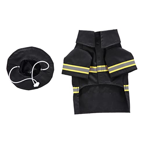 Beaupretty Haustierkleidung Feuerwehruniform Party-Performance-kostüm Verwandelter Mantel Bequemes Material Für Hunde Und Katzen Beaupretty Haustierkleidung Feuerwehruniform Party-Performance-kostüm Verwandelter Mantel Bequemes Material Für Hunde Und Katzen von Beaupretty