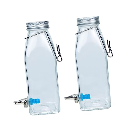 Beaupretty 1 Satz Wasserspender Für Haustiere Reiseflasche Für Hunde Kaninchen Trinkflasche Auslaufsicher Wasserspender Für Hamster Hängend Kaninchentrinker Glas Vertikal Beaupretty 1 Satz Wasserspender Für Haustiere Reiseflasche Für Hunde Kaninchen Trinkflasche Auslaufsicher Wasserspender Für Hamster Hängend Kaninchentrinker Glas Vertikal von Beaupretty