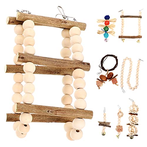 Beaupretty Große Papagei Sitzstange Vogel Spielzeug für Sittich Wellensittich Spielzeug Haustier Kauspielzeug Vogel Sitzstange Schaukel Spielset Beaupretty Große Papagei Sitzstange Vogel Spielzeug für Sittich Wellensittich Spielzeug Haustier Kauspielzeug Vogel Sitzstange Schaukel Spielset von Beaupretty