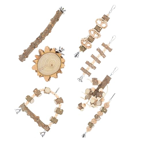 Beaupretty Vogel Kauspielzeug Für Papageien Papageien Kauspielzeug Aus Holz Stehend Sitzstange Für Vogelkäfig Heimvögel Beaupretty Vogel Kauspielzeug Für Papageien Papageien Kauspielzeug Aus Holz Stehend Sitzstange Für Vogelkäfig Heimvögel von Beaupretty