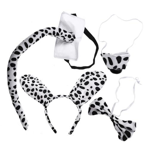 Beaupretty 1 Satz Tierkostüm Set Plüsch Tierohren Stirnband mit Fliege und Falscher Nase für Cosplay Halloween und Kreative Fotorequisiten Teiliges Set für Hunde Fans Beaupretty 1 Satz Tierkostüm Set Plüsch Tierohren Stirnband mit Fliege und Falscher Nase für Cosplay Halloween und Kreative Fotorequisiten Teiliges Set für Hunde Fans von Beaupretty
