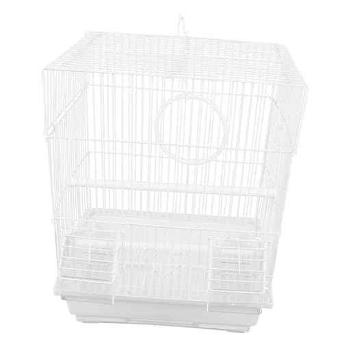 Beaupretty Vogel Träger 1 Satz Vogelkäfig Lovebird-Käfig Futterkäfig für Vögel Birdcage Bird cage Käfige für Vögel Papagei Tragekäfig Handlich Haustier Vogel der Vogel Papageienkäfig Weiß Beaupretty Vogel Träger 1 Satz Vogelkäfig Lovebird-Käfig Futterkäfig für Vögel Birdcage Bird cage Käfige für Vögel Papagei Tragekäfig Handlich Haustier Vogel der Vogel Papageienkäfig Weiß von Beaupretty
