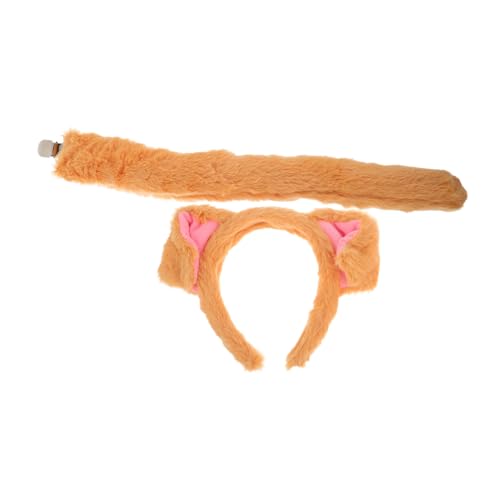 Beaupretty 1satz Hundekopfband Und Für Ostern Tierkostüm Haarschmuck Mit Plüsch-hundeohren Und Für Mädchen Und Frauen Cartoon-tierkopfbedeckung Für Partys von Beaupretty