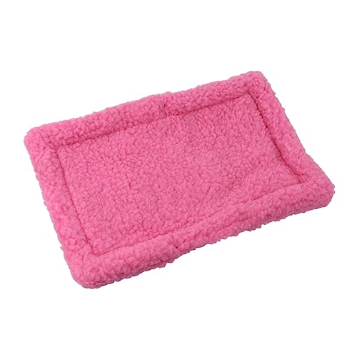 Beaupretty 1stücke Hamster Warm Cushion Langlebige Und Tragbare Schlafmatte Für Kleine Haustiere Rosa Leicht Zu Reinigen Geeignet Für Hamster Meerschweinchen Ratten Und Kleintiere von Beaupretty