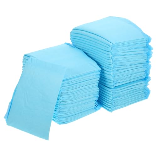 Beaupretty 100st Hündchen-PIPI-pad Welpen Pinkeln Pads Pet Pee Pad Einweg Haustierzubehör Wickelunterlage Für Haustiere Haustierunterlagen Für Hunde Welpen-Pads Windeln P100 Vlies Der Hund von Beaupretty