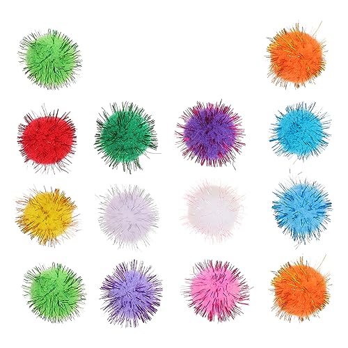 Beaupretty 100 Stück Spielzeug Für Katzen 3 cm Glitzernd Interaktiv Kätzchen-kratzspielzeug Haustierspielzeug Für Hauskatzen Beaupretty 100 Stück Spielzeug Für Katzen 3 cm Glitzernd Interaktiv Kätzchen-kratzspielzeug Haustierspielzeug Für Hauskatzen von Beaupretty