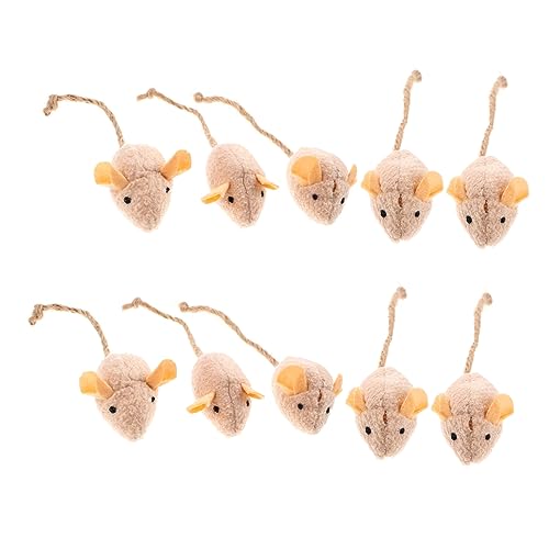 Beaupretty Katzenspielzeug Für Den Innenbereich 10 Stück Weiches Plüsch Interaktive Katzenspielzeug Mäuse Für Endlosen Spaß Der Katzen Beaupretty Katzenspielzeug Für Den Innenbereich 10 Stück Weiches Plüsch Interaktive Katzenspielzeug Mäuse Für Endlosen Spaß Der Katzen von Beaupretty