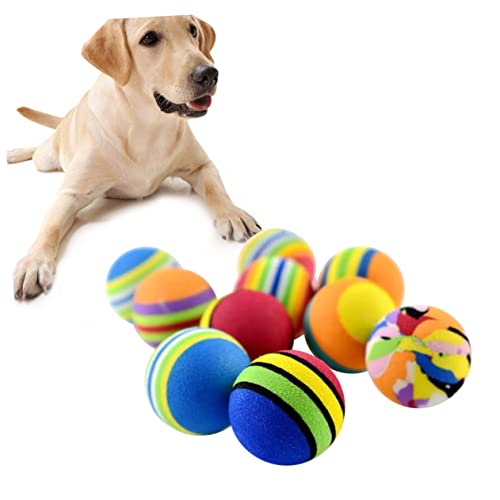 Beaupretty 10st Tierischer Hund Springender Hund Spielzeug Für Welpen Holen Kauspielzeug Für Haustiere Spielzeug Für Hundebälle Spielzeug Reinigen Beißspielzeug Für Welpen Tennis Backenzahn von Beaupretty