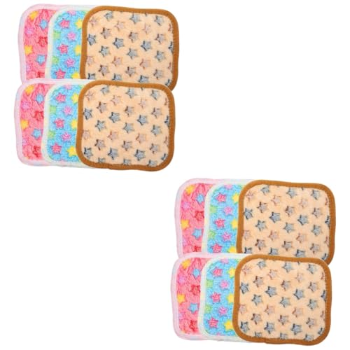 Beaupretty 2 Sets Haushalts-meerschweinchenmatte Hamsterkäfig-Einlage Korallenvlies-pad Bequemes Hamsterzubehör Warme Hamstermatte Für Den Täglichen Gebrauch 6 Stück * 2 Beaupretty 2 Sets Haushalts-meerschweinchenmatte Hamsterkäfig-Einlage Korallenvlies-pad Bequemes Hamsterzubehör Warme Hamstermatte Für Den Täglichen Gebrauch 6 Stück * 2 von Beaupretty