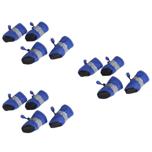 Beaupretty 3er-Sets Haustier-Booties Hundeschuhe – Sohlen Leicht Zu Tragen Für Outdoor-aktivitäten 4 Stück * 3 Beaupretty 3er-Sets Haustier-Booties Hundeschuhe – Sohlen Leicht Zu Tragen Für Outdoor-aktivitäten 4 Stück * 3 von Beaupretty