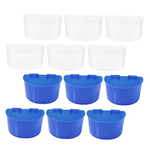 Beaupretty Pet Bird Supply 12 Pcs Einfacher Käfig-futterspender Wassernapf Vogelfutter Fütterungswerkzeuge Aus Kunststoff für Papageien Beaupretty Pet Bird Supply 12 Pcs Einfacher Käfig-futterspender Wassernapf Vogelfutter Fütterungswerkzeuge Aus Kunststoff für Papageien von Beaupretty