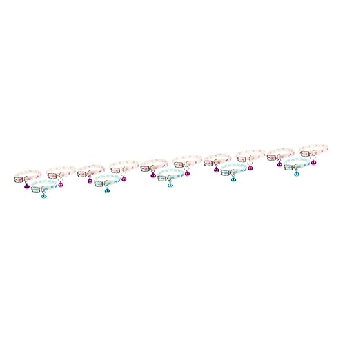 Beaupretty 5 Sets Im Dunkeln Leuchtendes Halsband Für Hunde Und Welpen Verlorene Nachtglocke Fluoreszierendes Halsband Für Haustierdekoration 3 Stück X 5 von Beaupretty
