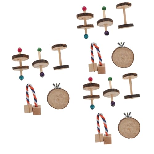 Beaupretty 15 STK Hamster-Spielzeug Hamsterspielzeug kleines Hundespielzeug Spielset aus Holz Spielzeuge Zähneknirschen von Hamstern Hamster unterhaltsames Spielzeug Hase Kleiner Papagei Beaupretty 15 STK Hamster-Spielzeug Hamsterspielzeug kleines Hundespielzeug Spielset aus Holz Spielzeuge Zähneknirschen von Hamstern Hamster unterhaltsames Spielzeug Hase Kleiner Papagei von Beaupretty