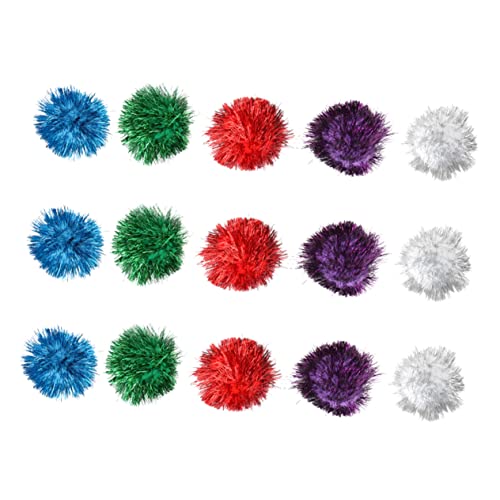 Beaupretty 15st Glitzerkugeln Katzen Glitzern Kugeln Glitzer-pom-pom-Kugeln Pom Pom Funkelnde Fuzzy-bälle Katzenspielzeug Puffbälle Glitzer Pompons Katze Spielt Hundeball Kaschmir Beaupretty 15st Glitzerkugeln Katzen Glitzern Kugeln Glitzer-pom-pom-Kugeln Pom Pom Funkelnde Fuzzy-bälle Katzenspielzeug Puffbälle Glitzer Pompons Katze Spielt Hundeball Kaschmir von Beaupretty