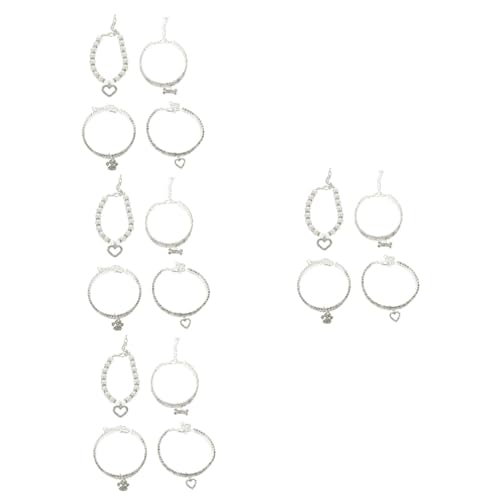 Beaupretty 4er-Sets Innovatives Kätzchenhalsband Haustierhalsband Modisches Und Tragbares Halsband Kätzchenhalsband Für Partys 4 Stück X 4 von Beaupretty