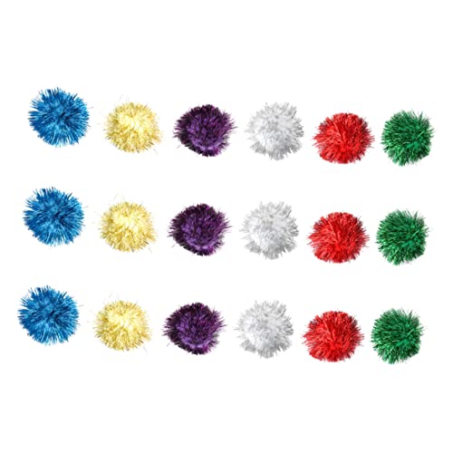 Beaupretty 18 STK Katzenspielzeug Glitter Ball Kätzchen Knistern Katzenkratzer Kätzchen Spielzeug Interaktives Katzenspielzeug Crinkle-bälle Für Katzen Bommel Minze Kaschmir Katzenzubehör Beaupretty 18 STK Katzenspielzeug Glitter Ball Kätzchen Knistern Katzenkratzer Kätzchen Spielzeug Interaktives Katzenspielzeug Crinkle-bälle Für Katzen Bommel Minze Kaschmir Katzenzubehör von Beaupretty